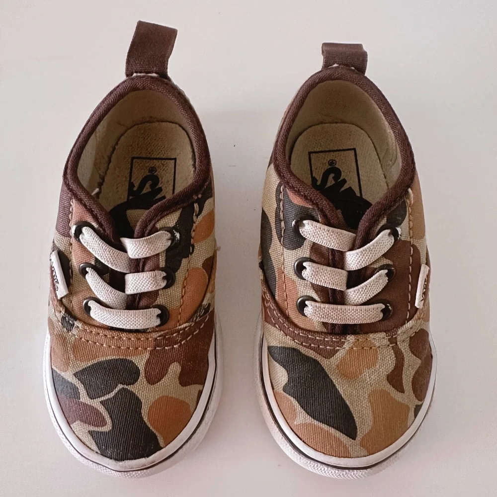 Toddler Camo Vans - Picture 3 of 5